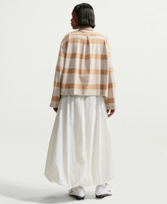 Women's Sportswear Oversized Collared Neck Top