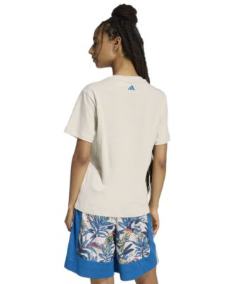 Women's Adidas x Farm Rio Graphic Crewneck T-Shirt