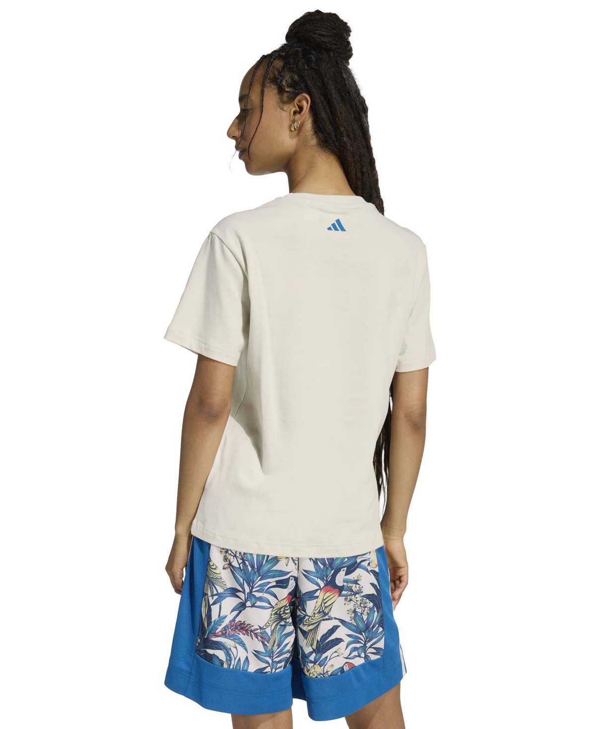 Adidas Women's x Farm Rio Graphic Crewneck T-Shirt