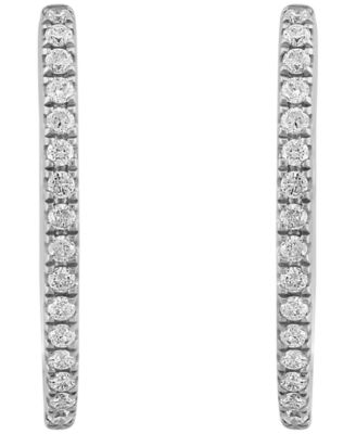 Diamond (1/3 ct. t.w.) Earrings in 14k White Gold