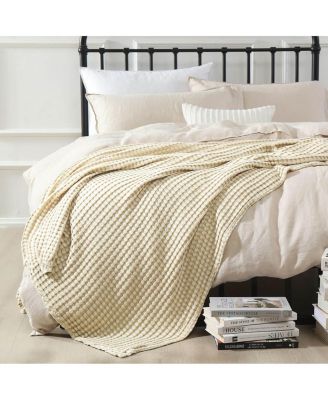 Cozy Bamboo Waffle Blanket, Full/Queen