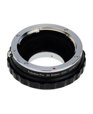 DLX Series Canon EOS (EF/EF-S) D/SLR Lens to Fujifilm X-Series Mirrorless Camera Body Stretch Mount Adapter with Macro Focusing Helicoid and