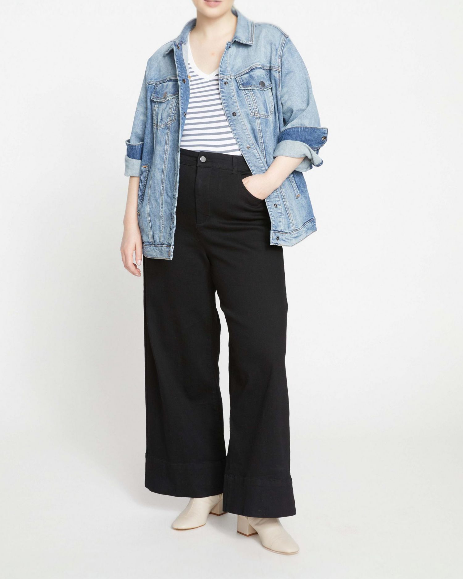 Women's Denim Chore Jacket