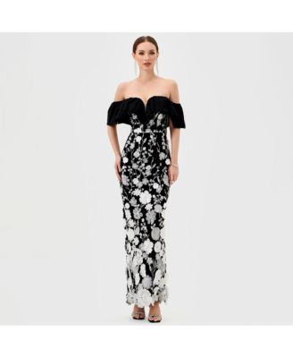 Women's Halo Off Shoulder Maxi