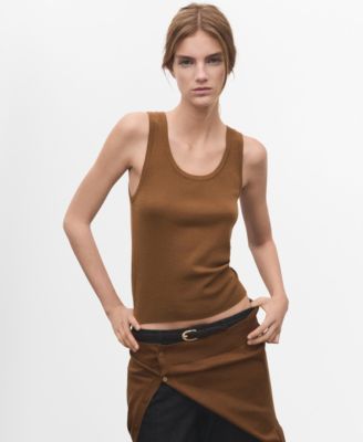 Women's Wool-Blend Knitted Top