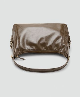 Women's Buckles Detail Shoulder Bag