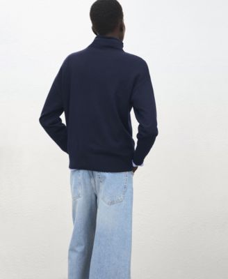 Women's Draped Turtleneck Sweater