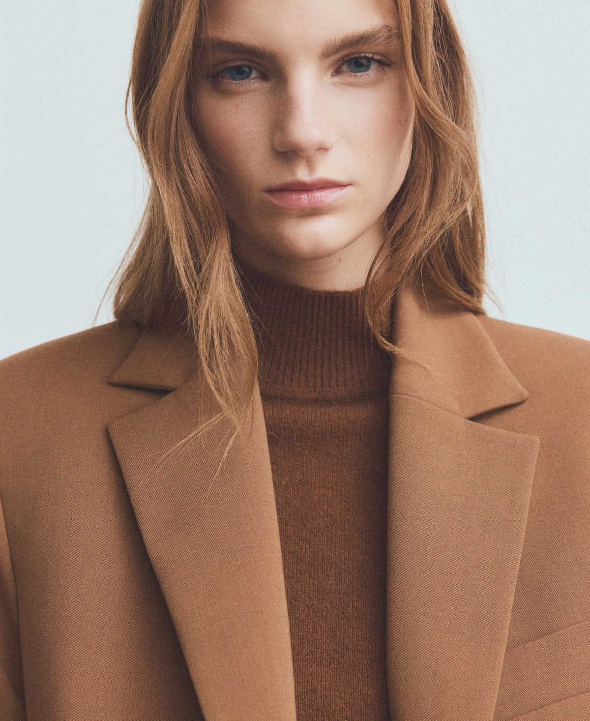 Mango Women's Notch Lapel Pockets Straight Suit Blazer