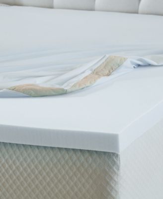 Hybrid Bliss 2" Memory Foam Mattress Topper, Twin XL
