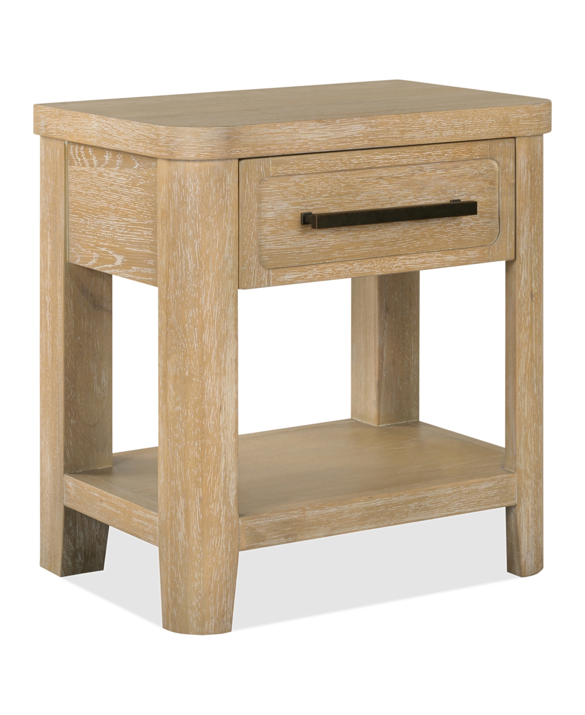 Furniture Marcel 26" Wood 1-Drawer Nightstand