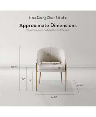 Nara Dining Chair - Set of 2
