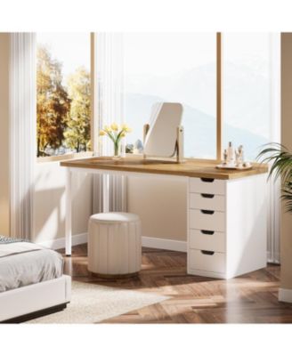 Modern Computer Desk, Simple Style, 47 Inches PC Desk