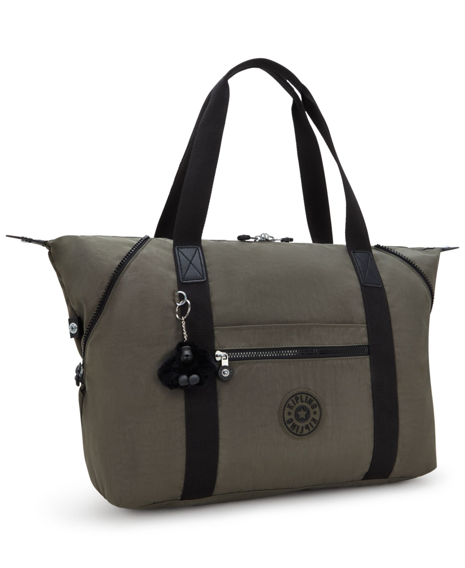 Art Zipper Medium Tote Handbag
