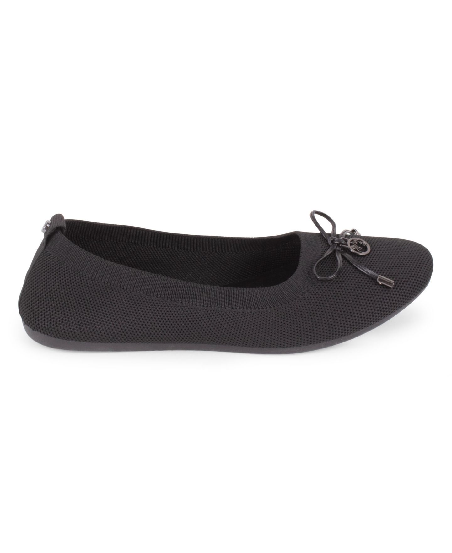 Женские балетки Gloria Vanderbilt Ellery Knit Ballet Flats, цвет: Чёрный — фото 2