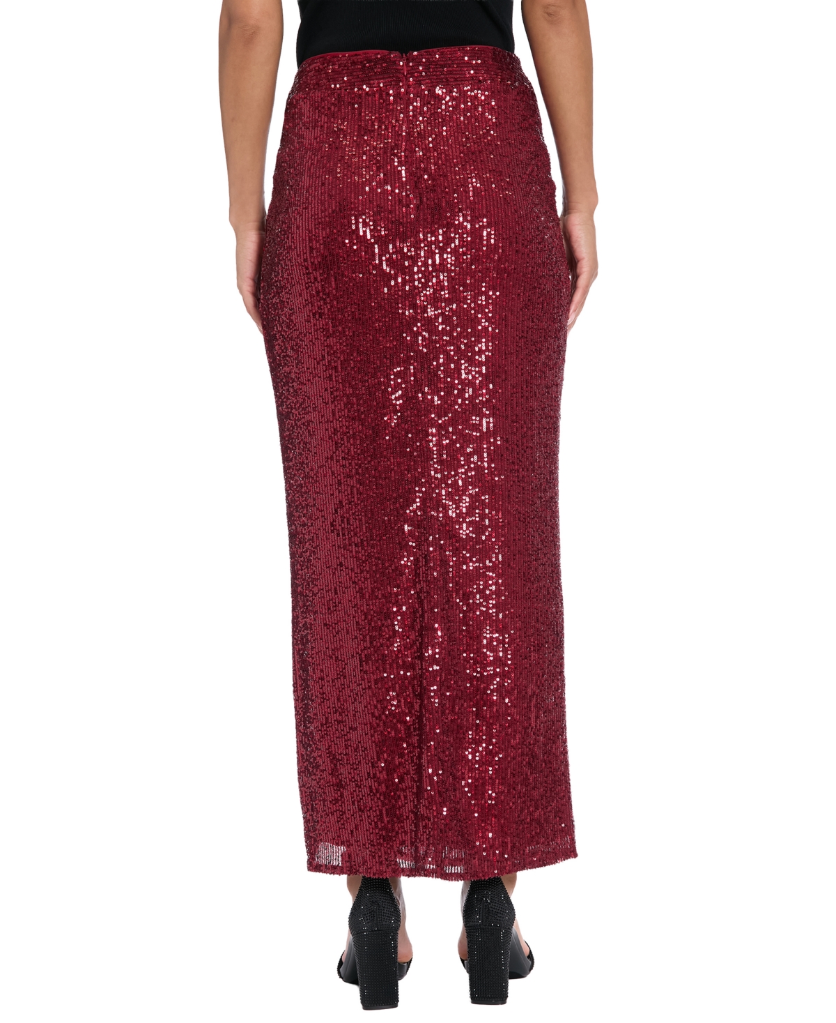 Muse Women's Straight-Cut Maxi Skirt