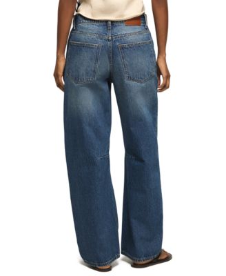 Women's Barrel Wide Leg Jeans