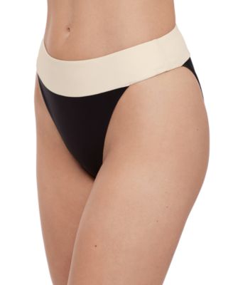 Women's Banded High Waist Swim Bottoms