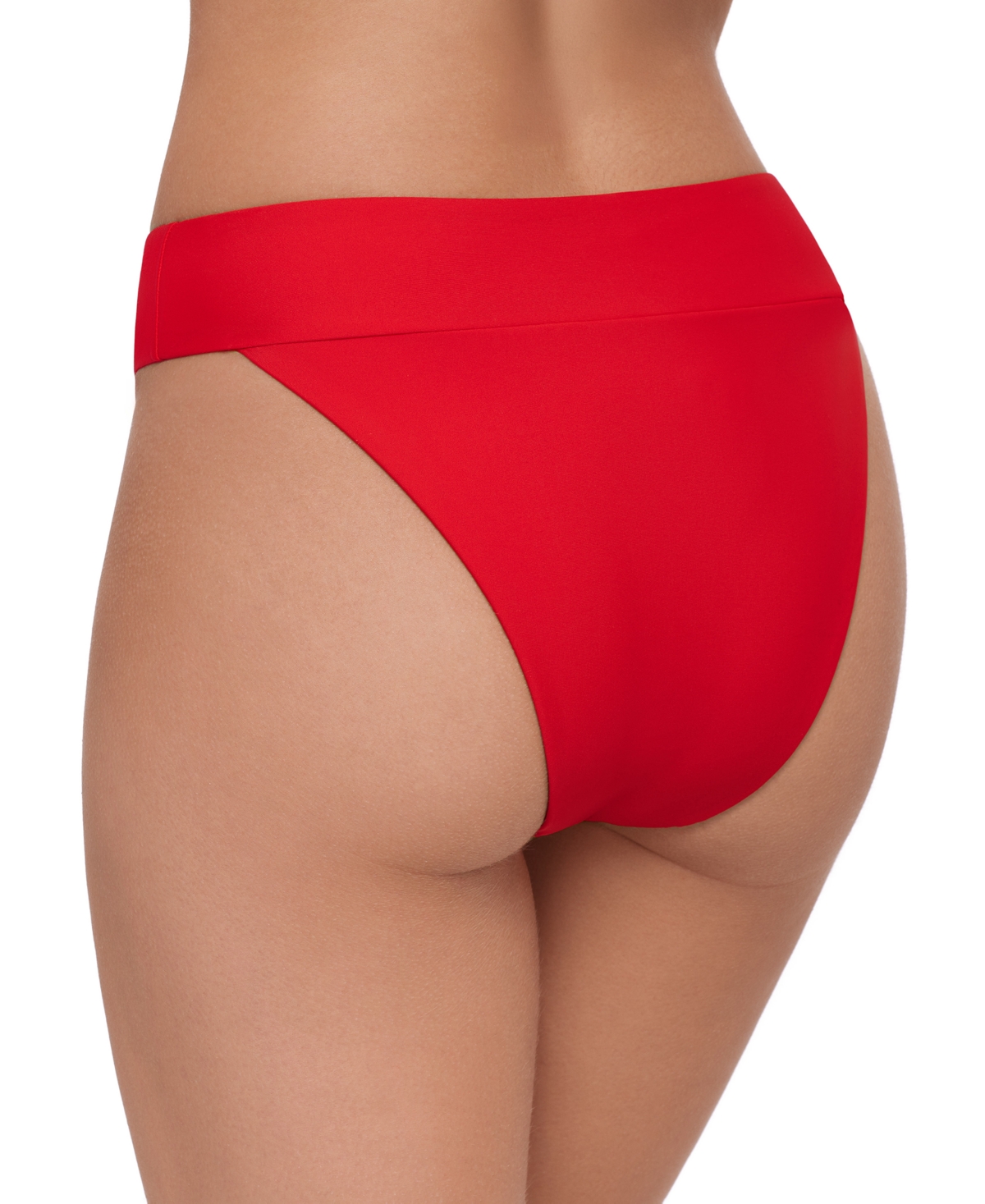 Steve Madden Women's Banded High Waist Swim Bottoms