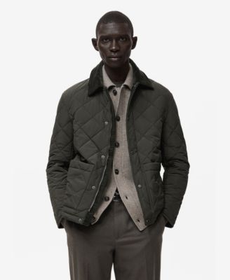 Men's Quilted Water Repellent Jacket
