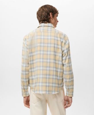 Men's Check Flannel Cotton Shirt