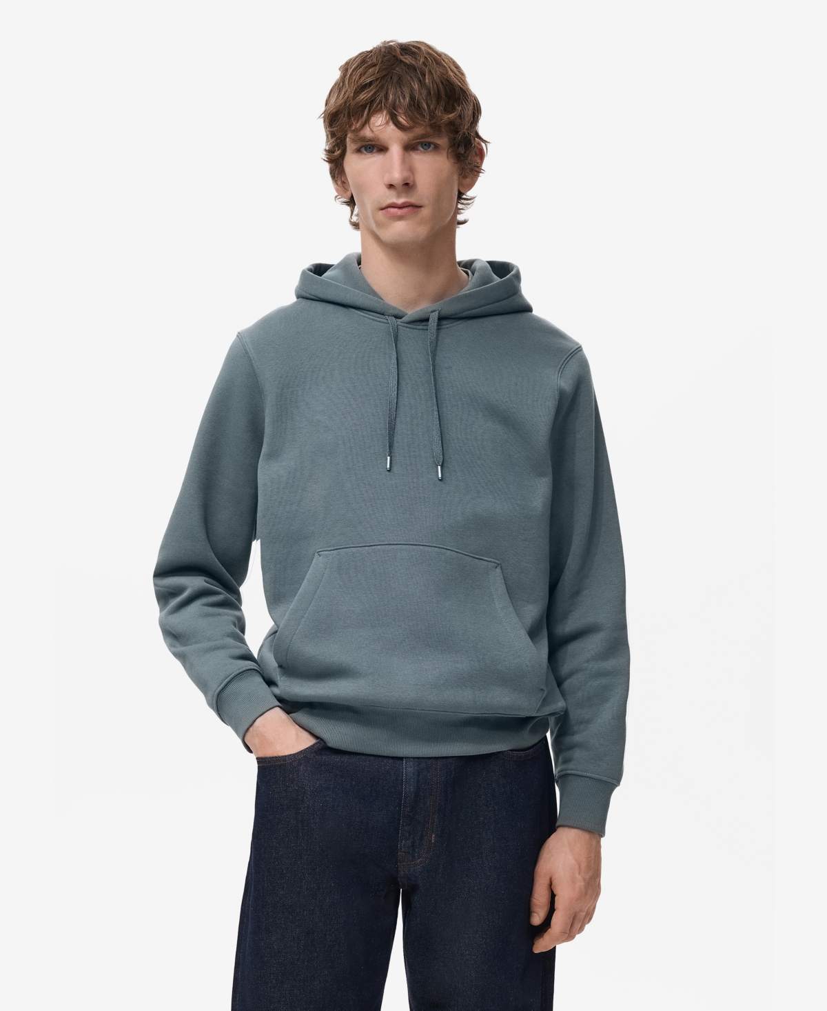 Mango Men's Regular-Fit Hoodie