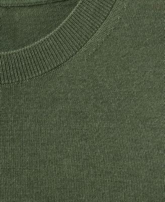 Men's Merino Wool Crew Neck Sweater