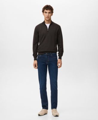 Men's Perkins Collar Merino Wool Sweater