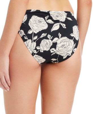 Women's Among Roses Cinch Back Hipster Swim Bottoms