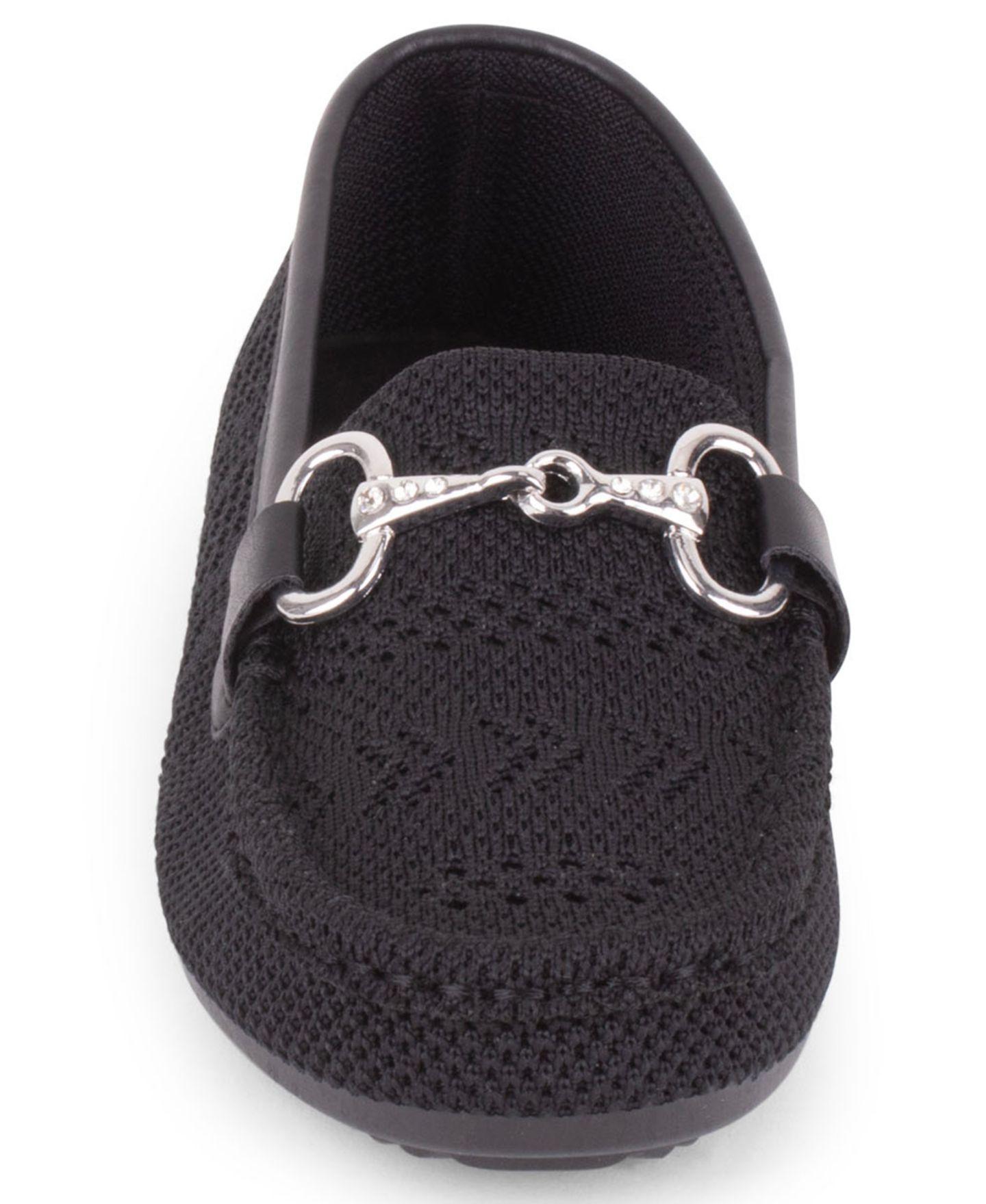 Женские туфли Gloria Vanderbilt Tristan Knit Slip-On, цвет: Чёрный — фото 6