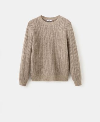 Men's Knit Striped Sweater