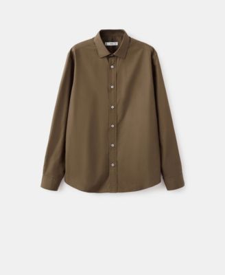 Men's Regular-Fit Cotton Shirt