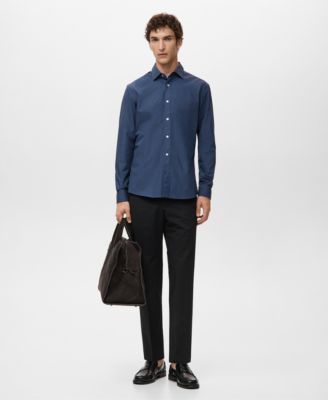 Men's Regular-Fit Cotton Shirt