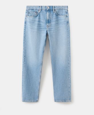 Men's Moby Straight-Fit Light-Wash Jeans