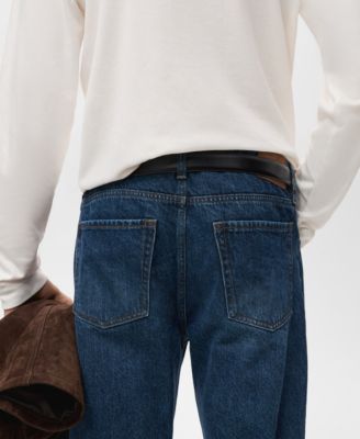 Men's Moby Straight-Fit Dark-Wash Jeans