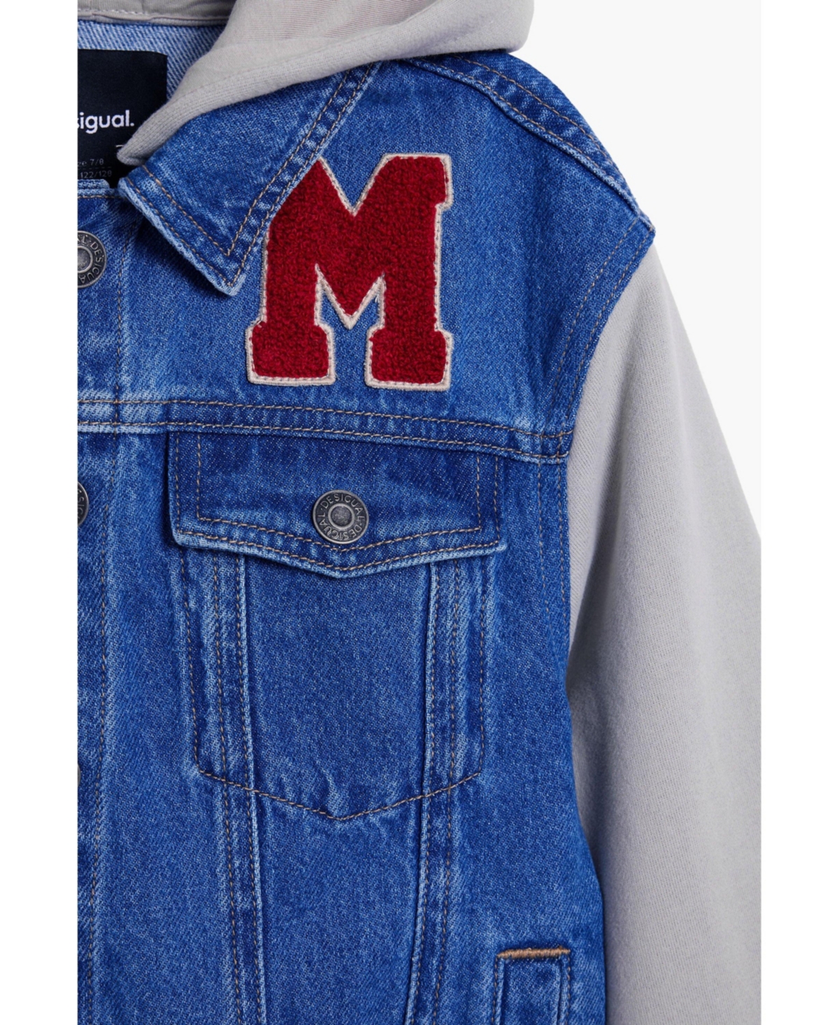 Desigual Boys Boys's Mickey Mouse Hoodie Jacket