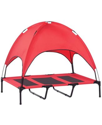 Elevated Pet Bed Dog Foldable Cot Tent Canopy Inst Shelter,