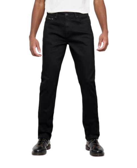 Мужские джинсы CULTURA Slim Stretch Silicon, цвет: Чёрный