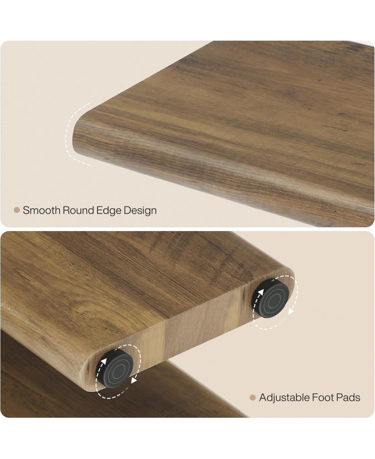 Tribesigns Extra Long Console Table for Entryway, Mid-Century Modern Sofa Table Behind Couch