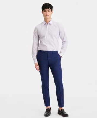 Men's Modern-Fit Wool Blend Suit Separate Pant CLOSE OUT! image