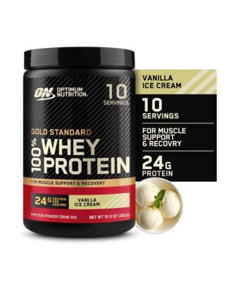 Gold Standard 100% Whey Protein Powder, Vanilla Ice Cream, 10.9 oz, 10 Servings