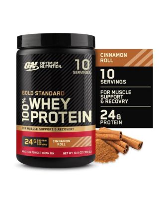 Gold Standard 100% Whey Protein Powder, Cinnamon Roll, 10 Servings