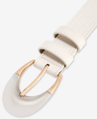 Two-Tone Buckle Belt