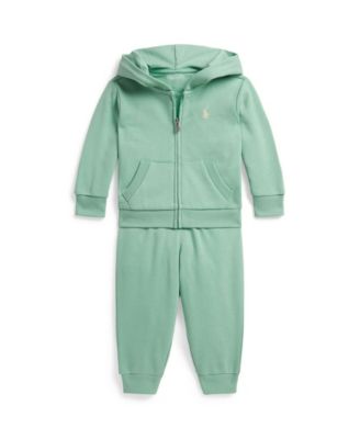 Baby Boys' Full-Zip Hoodie & Pants, 2-Piece Set