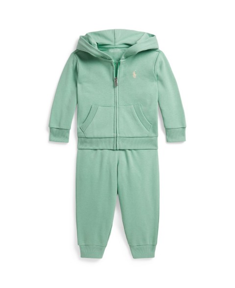 Детские Polo Ralph Lauren Baby Boys' Full-Zip Hoodie & Pants, 2-Piece Set