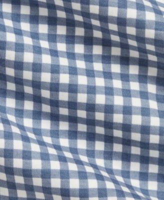 Baby Boys' Gingham Crewneck Footed Coverall