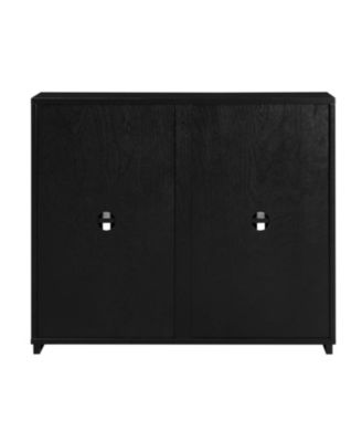Fluted Sideboard Cabinet with Outlets