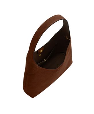 Brooklyn Medium Suede Shoulder Bag 28
