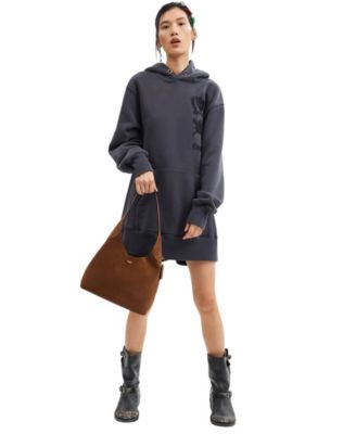 Brooklyn Medium Suede Shoulder Bag 28