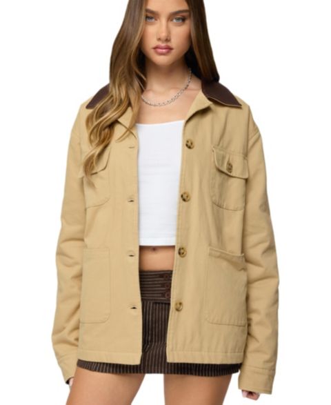 Женские куртки Edikted Women's Harper Barn Coat