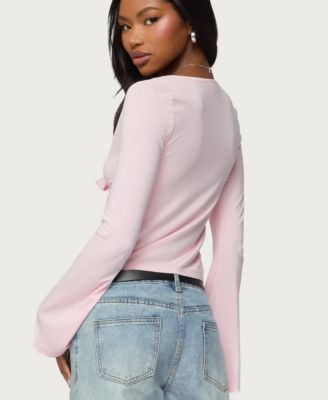 Women's Scarlette Tie Front Top